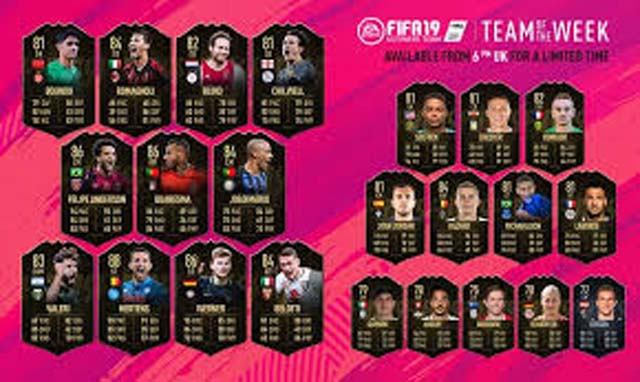 FIFA 19 TOTW 8